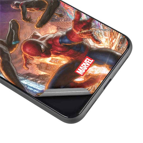 Marvel Spiderman Group Wall Google Pixel 4 XL Skin